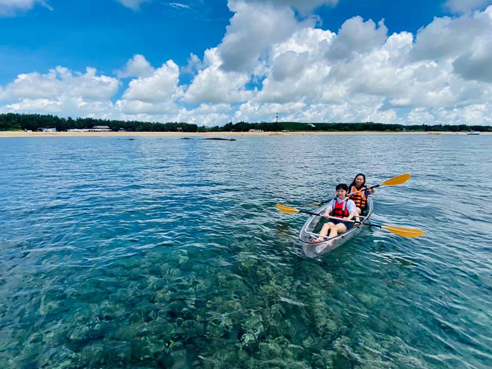 澎湖旅遊-透明獨木舟